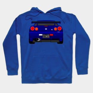 GTR R34 NAVY Hoodie